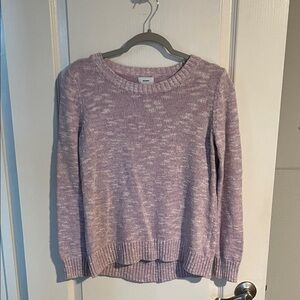Old Navy Marled Purple Sweater